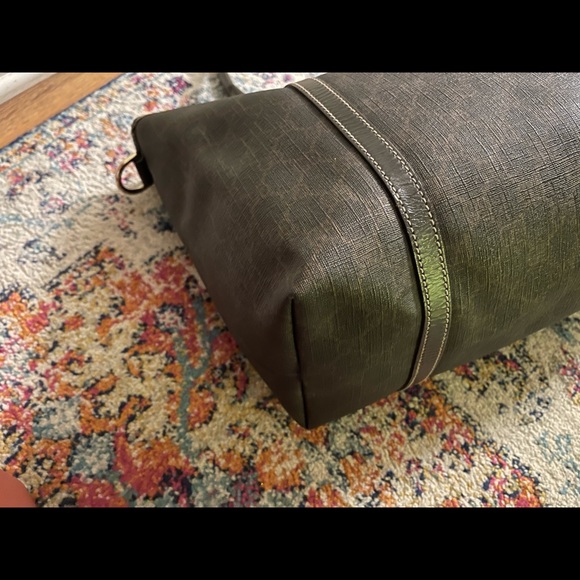 Gucci Joy tote bag in GG supreme coated canvas dark brown - Picture 10 of 16
